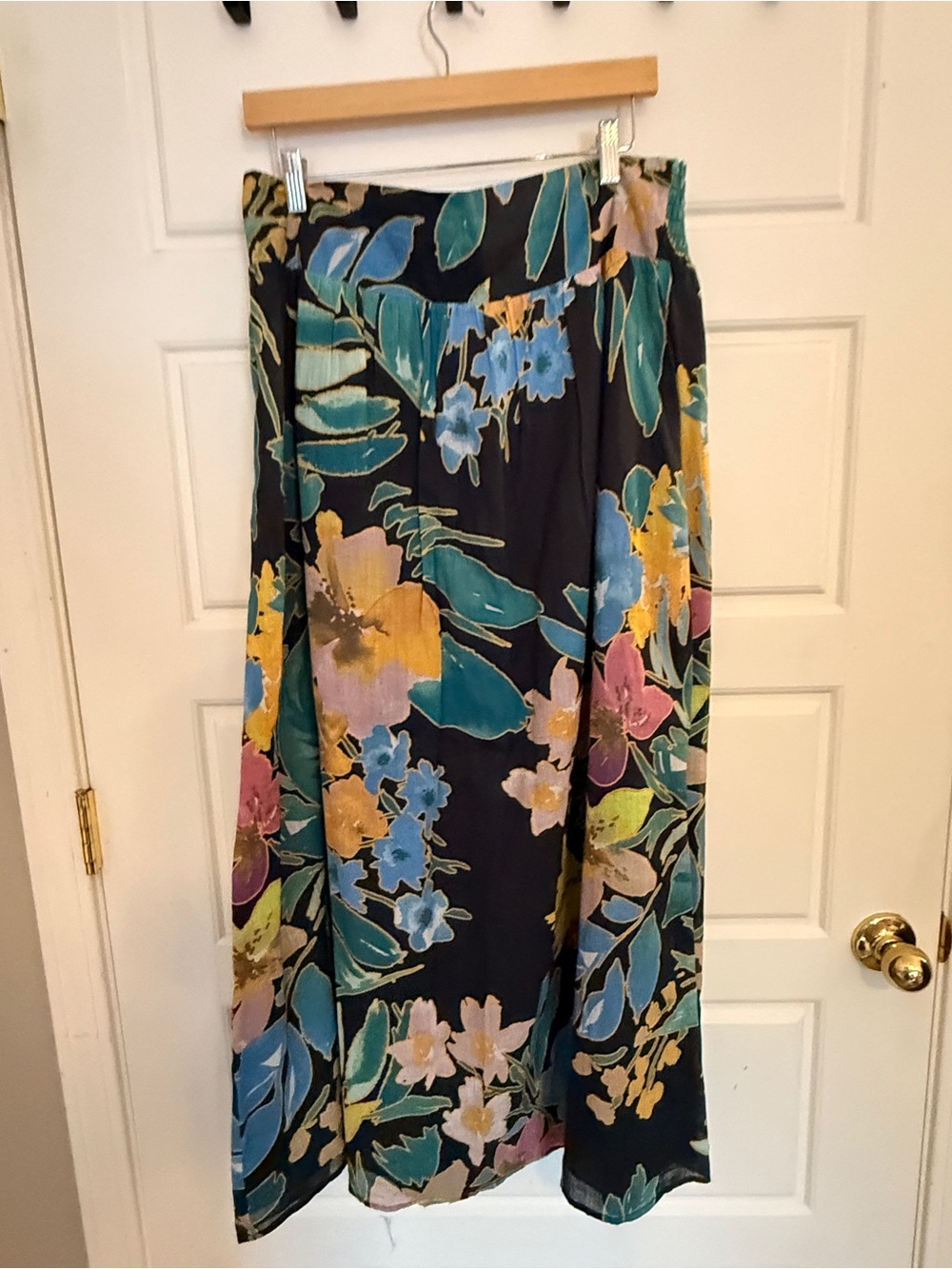 NET Cotton Long Skirt